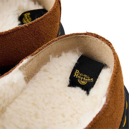 Desert Sand - Lifestyle - Dr Martens Womens-Ladies Zebzag Suede Mules