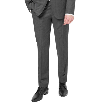 Charcoal - Pack Shot - Mayfair Mens Wilder Wool Blend Side Pocket Tailored Suit Trousers