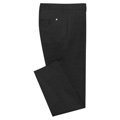 Black - Side - Hugo Boss Mens Genius Tailored Suit Trousers