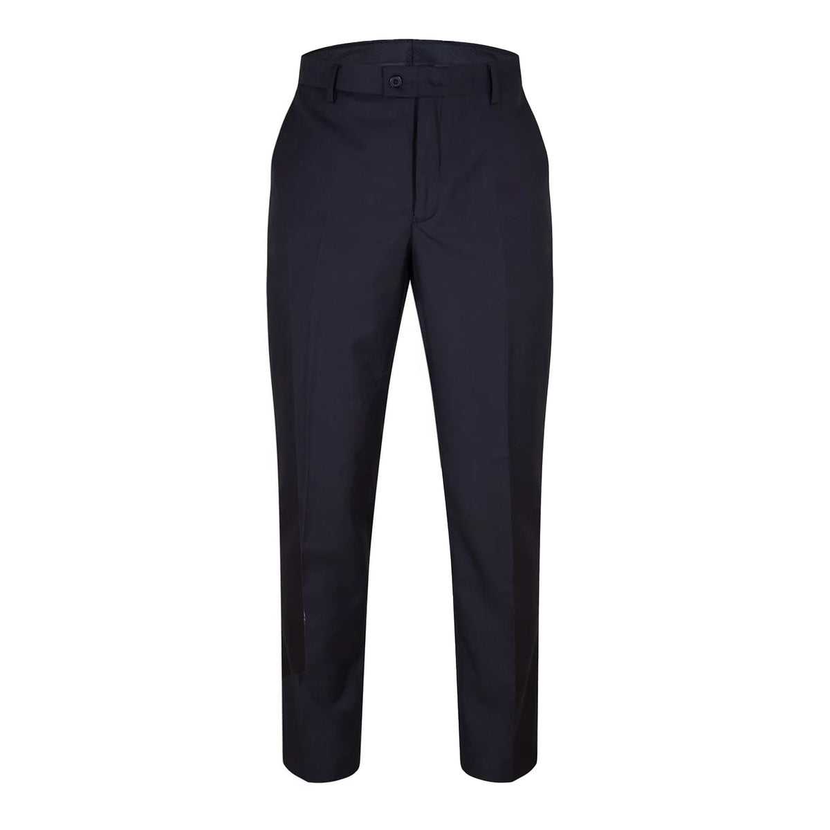 Black - Side - Scotch Mens Plain Single-Breasted Suit Set