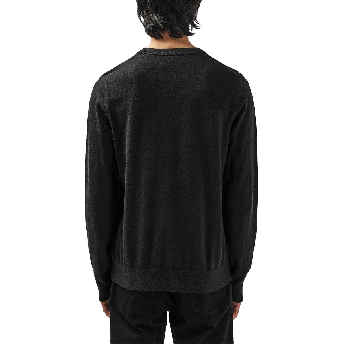 Black - Back - Paul Smith Mens Zebra Organic Cotton Jumper