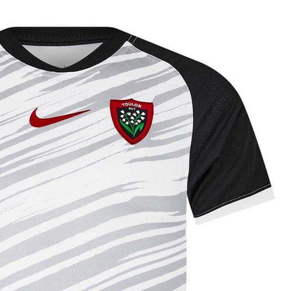 Grey - Side - Nike Mens RC Toulon Rugby Shirt