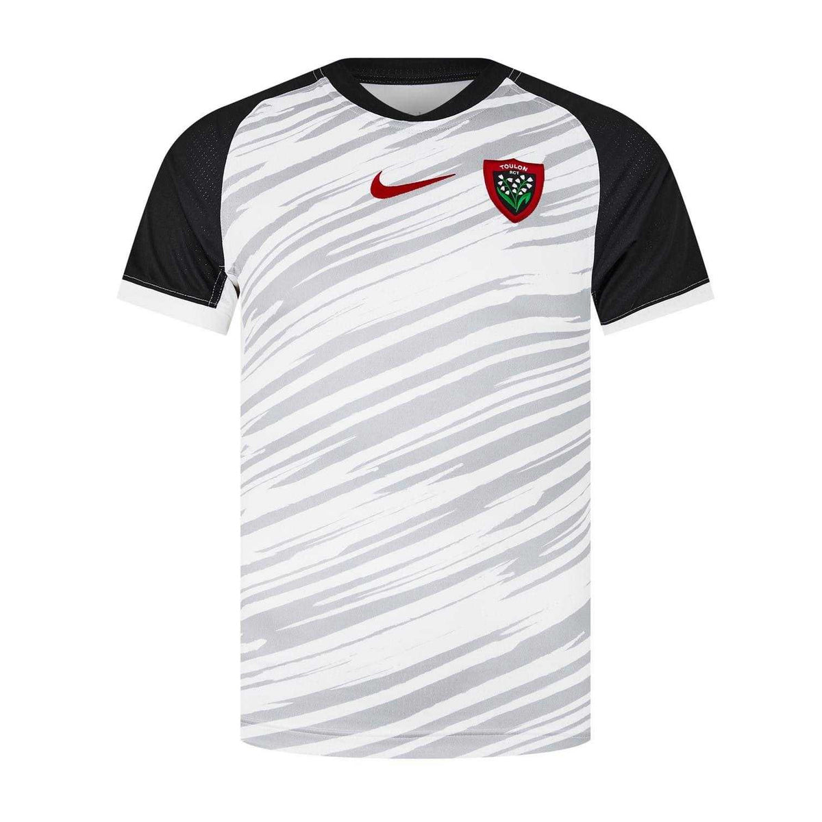 Grey - Front - Nike Mens RC Toulon Rugby Shirt