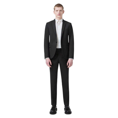 Black - Lifestyle - Twisted Tailor Mens Stretch Skinny Suit Jacket