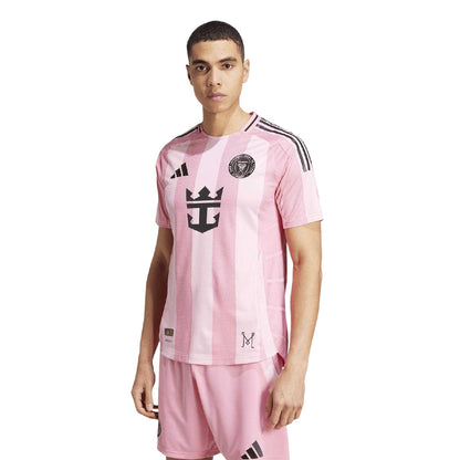 Pink-Black - Side - Adidas Mens Inter Miami CF Home Shirt