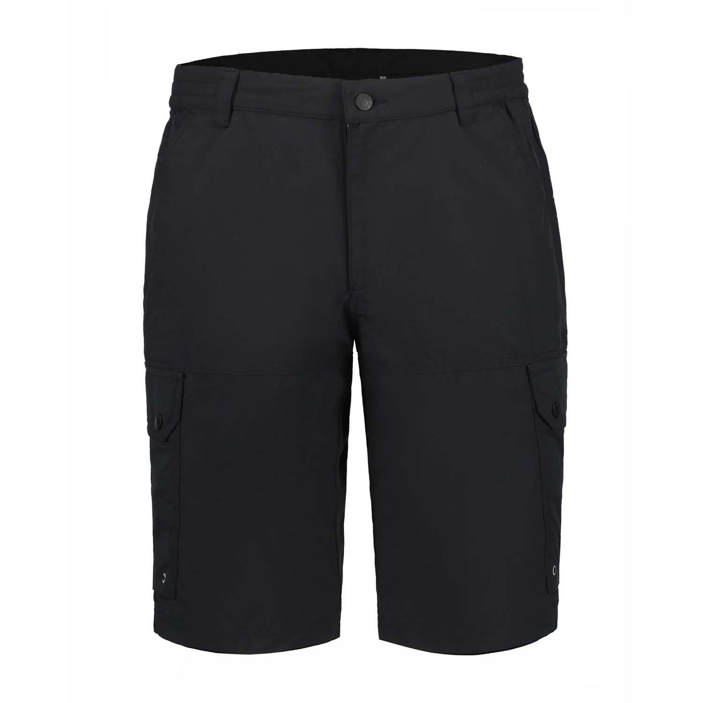 Black - Front - Icepeak Mens Anzio Walking Shorts