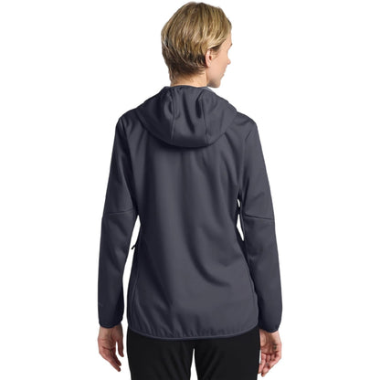 Graphite Melange - Lifestyle - Jack Wolfskin Womens-Ladies Feldberg Logo Soft Shell Jacket