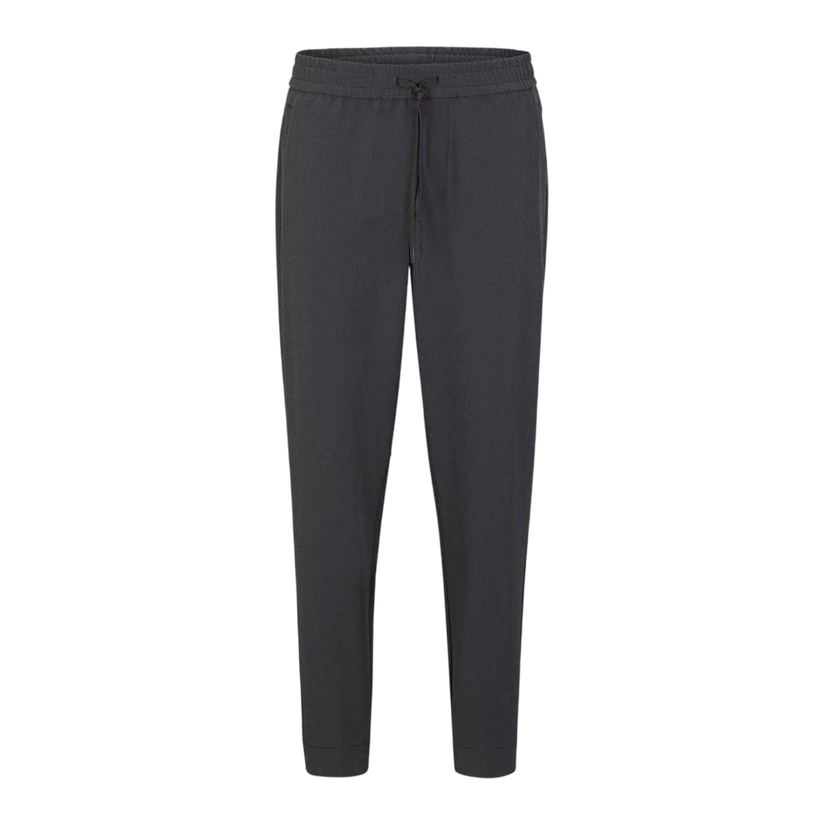 Grey - Front - Boss Mens T Flex Slim Trousers