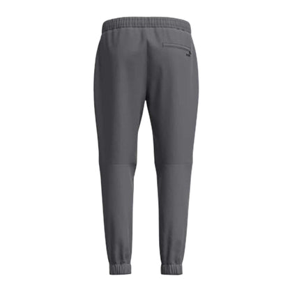 Grey - Back - Boss Mens T Flex Slim Trousers