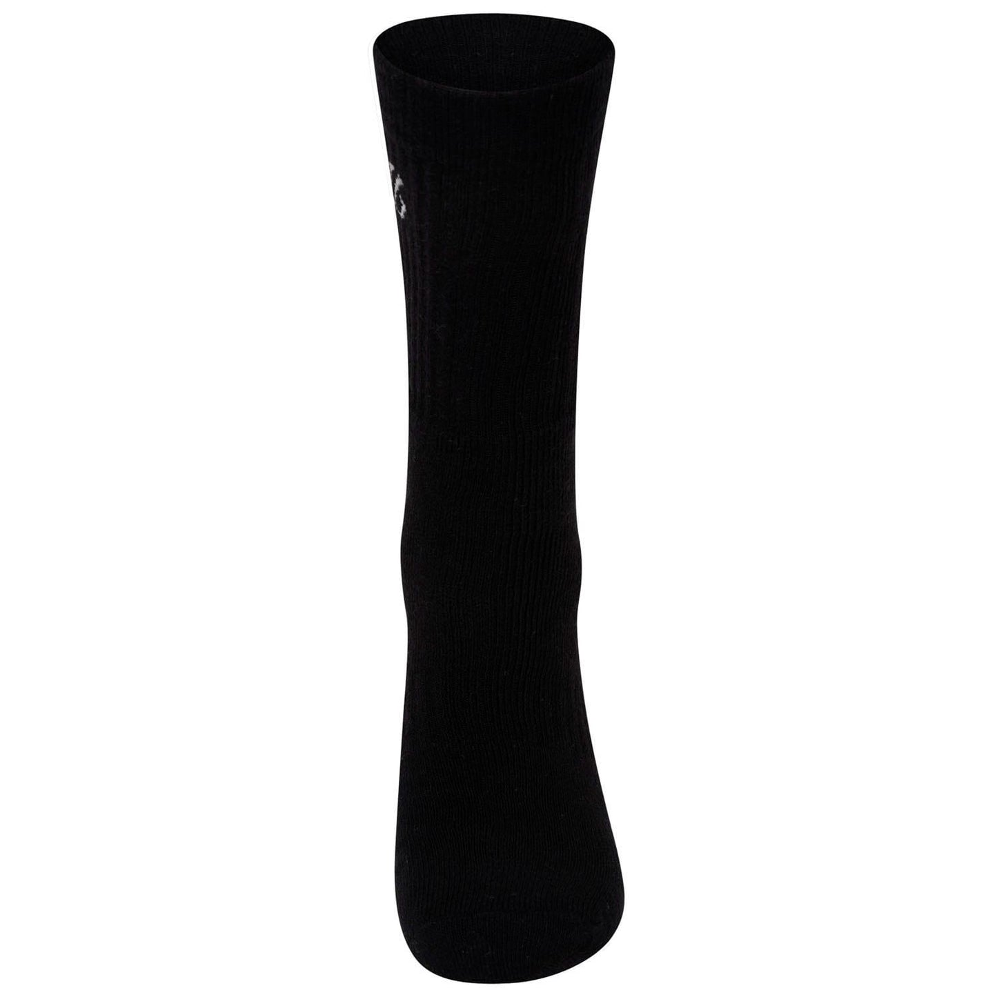 Black - Back - Dare 2B Unisex Adult Essentials Ribbed Cuff Sport Socks (Pack of 3)