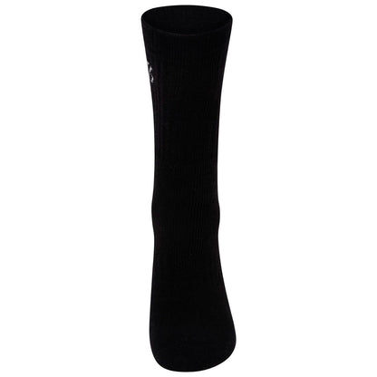 Black - Back - Dare 2B Unisex Adult Essentials Ribbed Cuff Sport Socks (Pack of 3)
