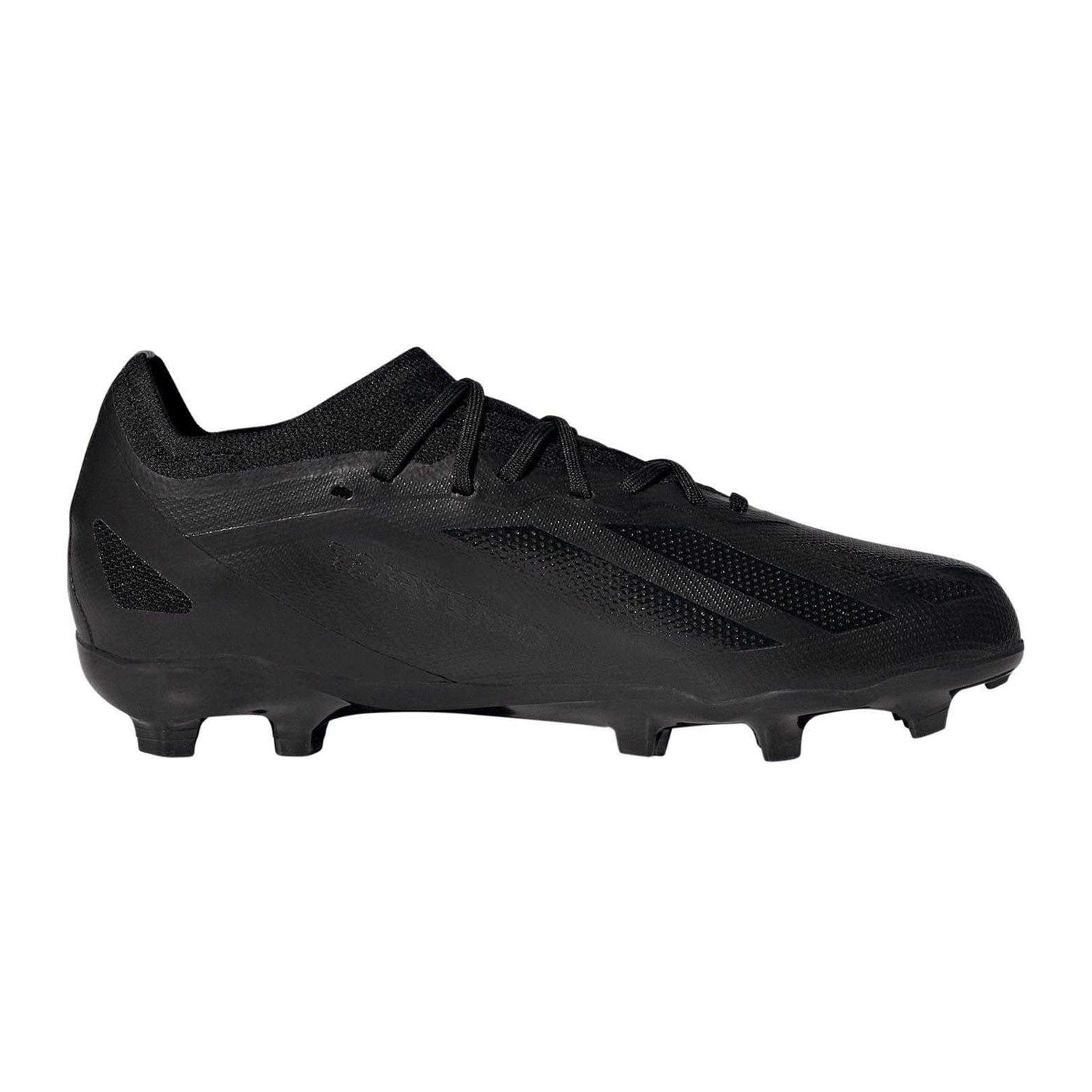 Black - Lifestyle - Adidas Childrens-Kids X Crazyfast.1 Firm Ground Football Boots