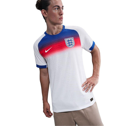 White-Blue - Side - Nike Mens 2025 England FA Home Shirt