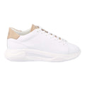 White - Side - Lavair Mens Linear 2.0 Leather Trainers
