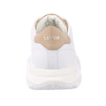 White - Back - Lavair Mens Linear 2.0 Leather Trainers
