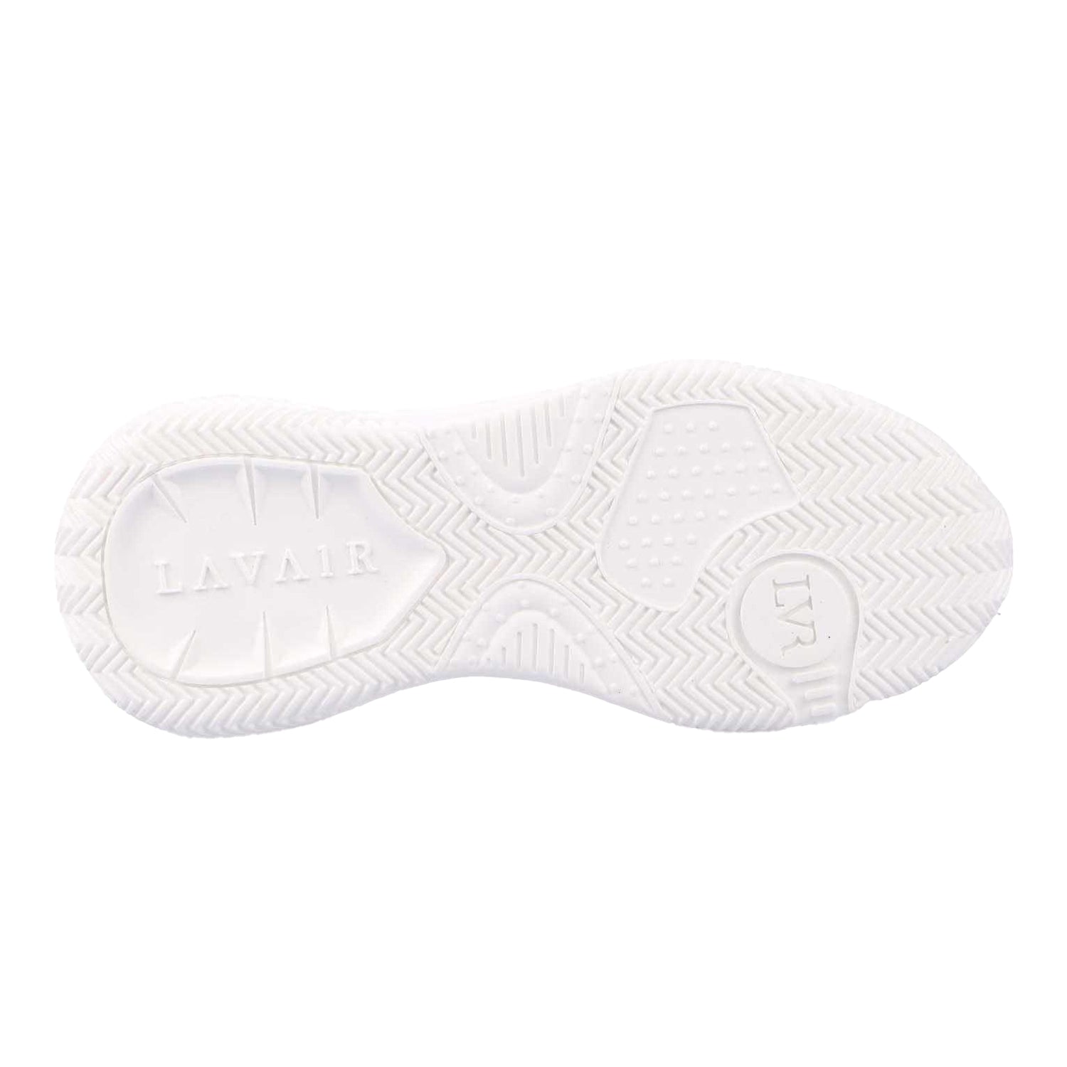 White - Pack Shot - Lavair Mens Linear 2.0 Leather Trainers