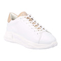 White - Front - Lavair Mens Linear 2.0 Leather Trainers