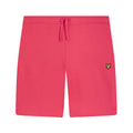 Pink - Pack Shot - Lyle & Scott Mens Sweat Shorts