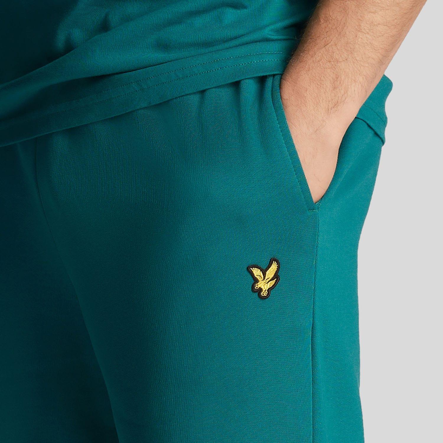 Green - Lifestyle - Lyle & Scott Mens Sweat Shorts