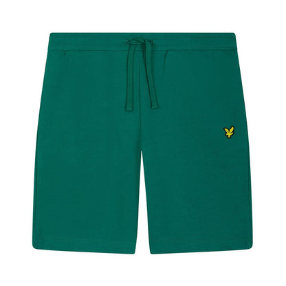 Green - Pack Shot - Lyle & Scott Mens Sweat Shorts