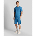 Blue - Back - Lyle & Scott Mens Sweat Shorts