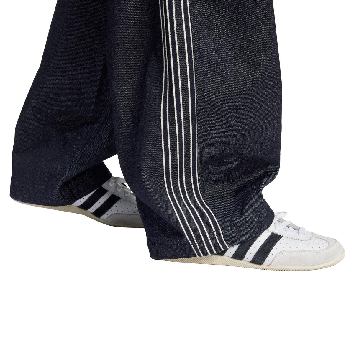 Indigo Denim - Lifestyle - Adidas Womens-Ladies Originals Denim Jeans
