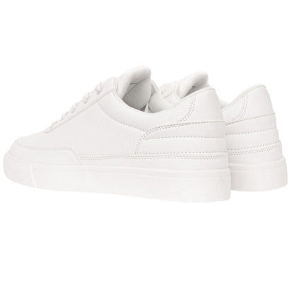 White - Back - Loyalty & Faith Mens Jarrod Trainers