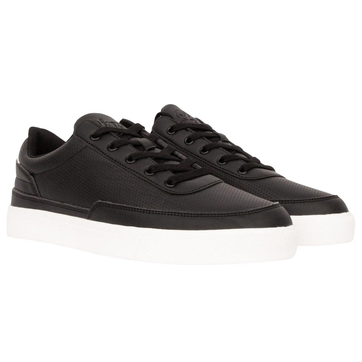 Black - Front - Loyalty & Faith Mens Jarrod Trainers