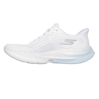 White - Back - Skechers Womens-Ladies Aero Spark Shoes