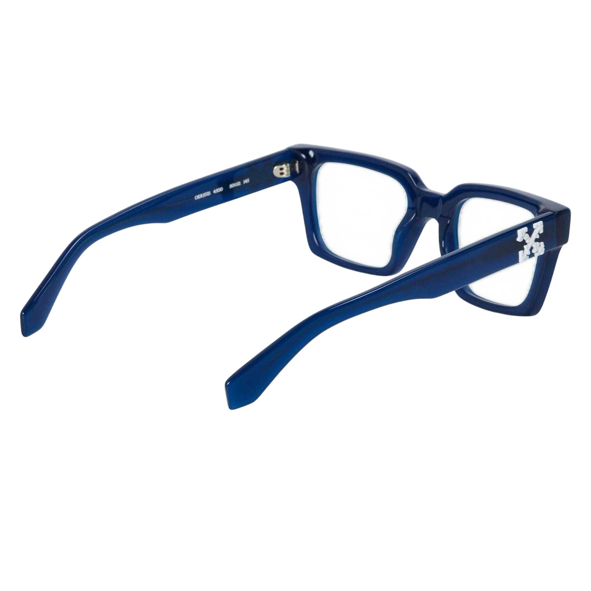 Blue - Back - Off White Unisex Adult Style 21 Glasses