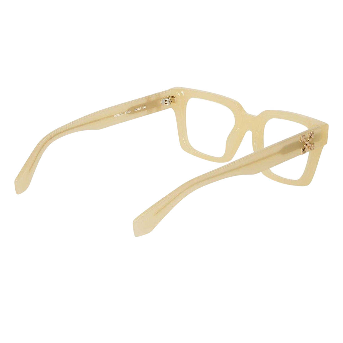 Light Camel - Back - Off White Unisex Adult Style 21 Glasses