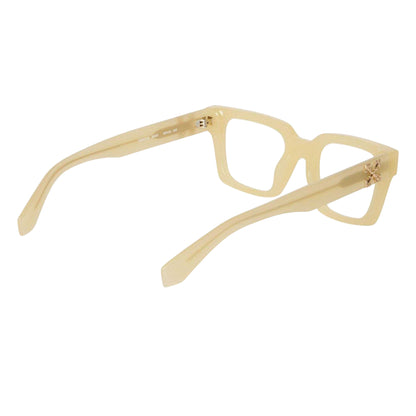 Light Camel - Back - Off White Unisex Adult Style 21 Glasses