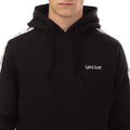 Black - Side - Lyle & Scott Mens Tape Hoodie