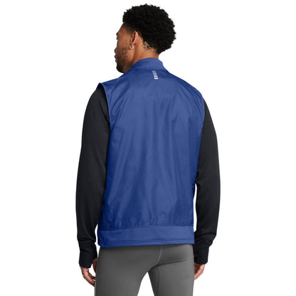 Blue - Lifestyle - Under Armour Mens Launch Insulated Gilet