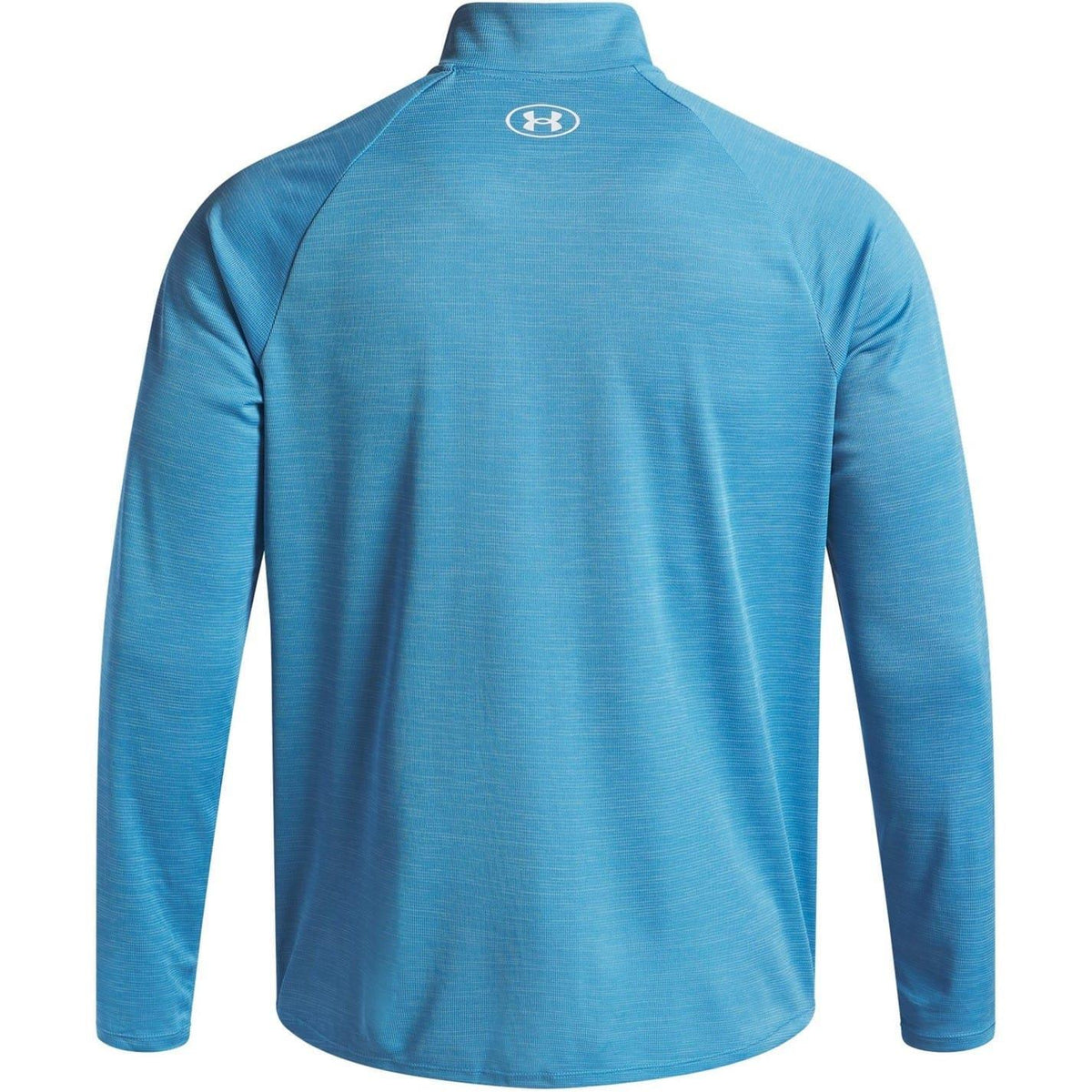 Ethereal Blue - Lifestyle - Under Armour Mens Tech Textured Half Zip Top