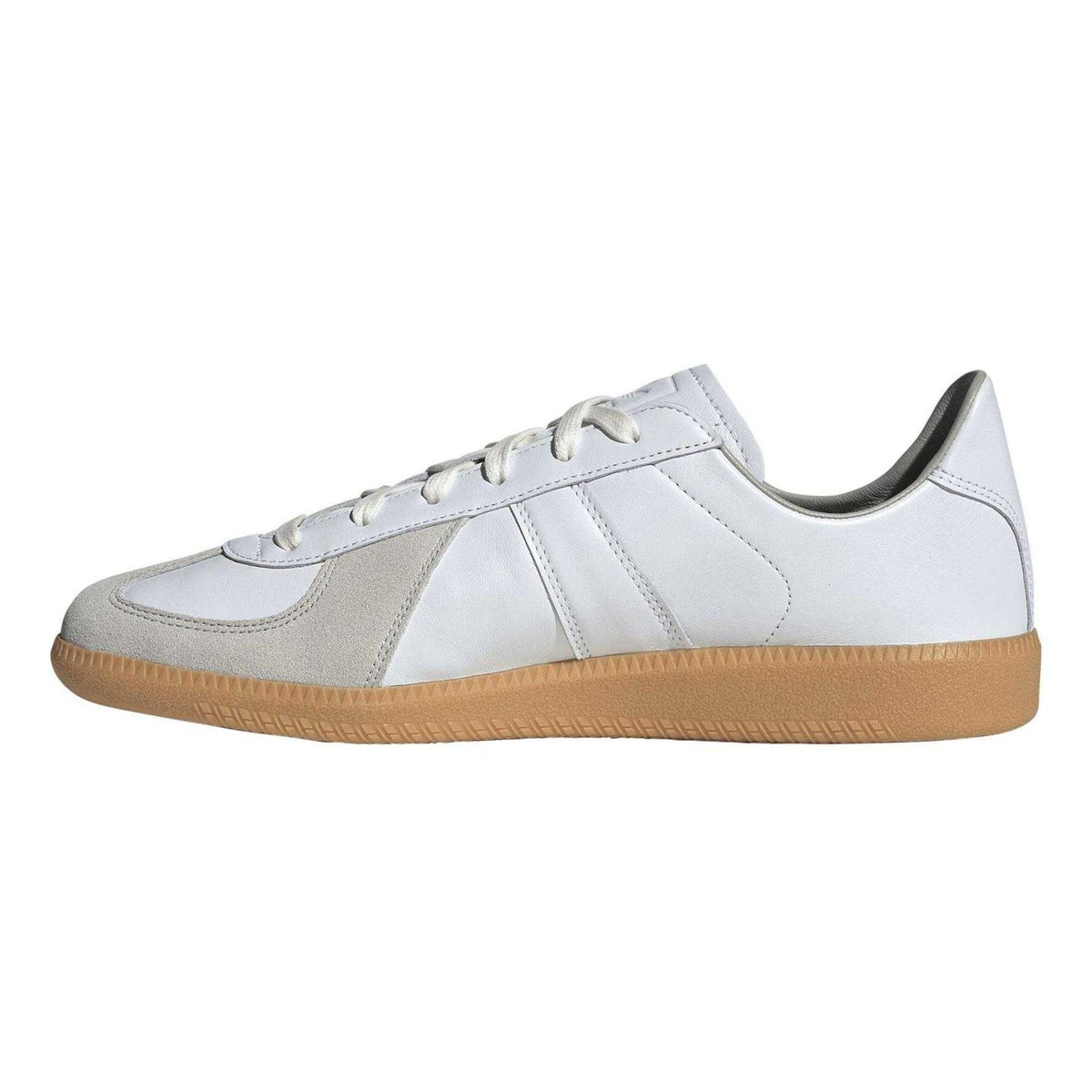 White-Gum - Side - Adidas Mens BW Army Decon Leather Trainers