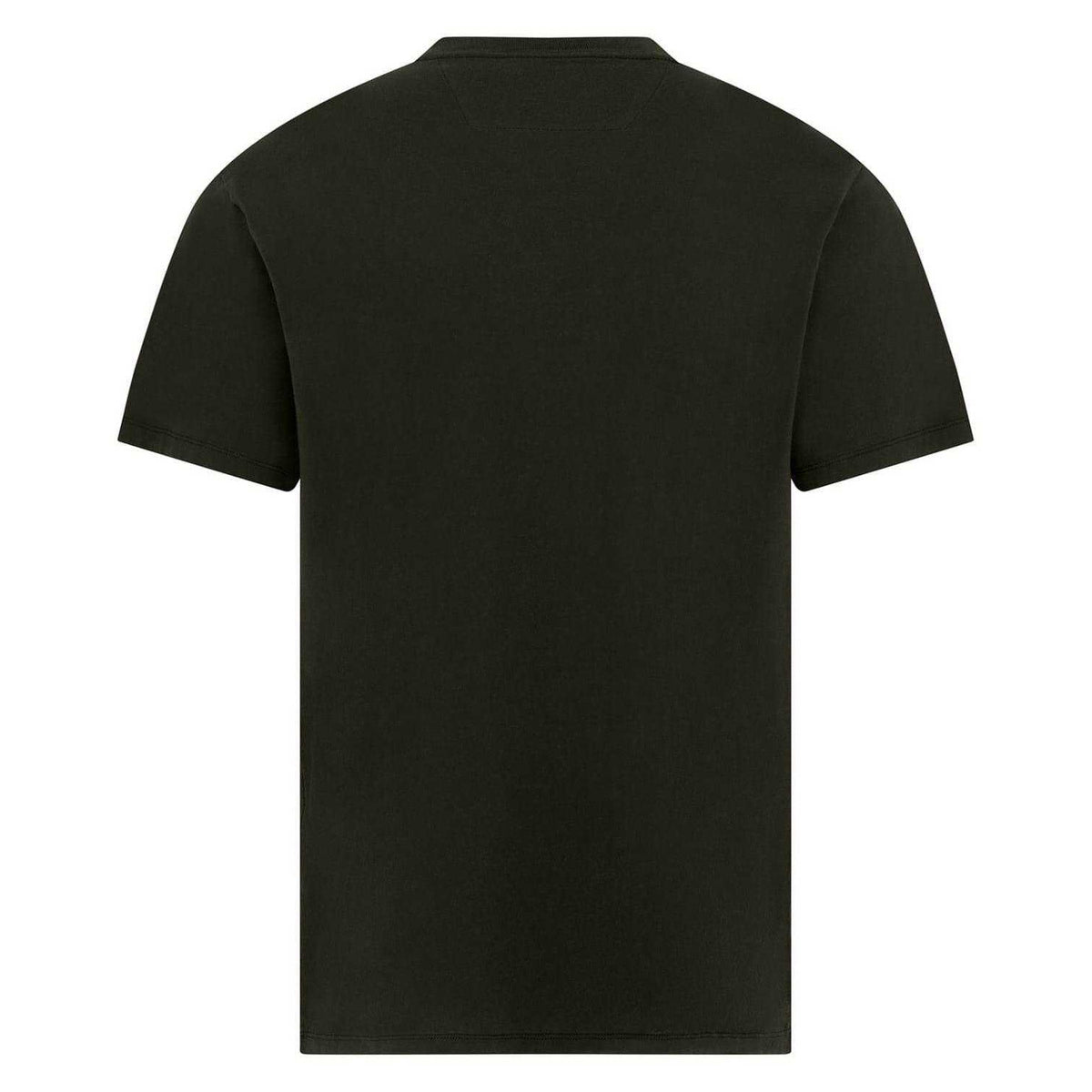 Ivy Green - Back - C.P. Company Mens Block Logo Short-Sleeved T-Shirt
