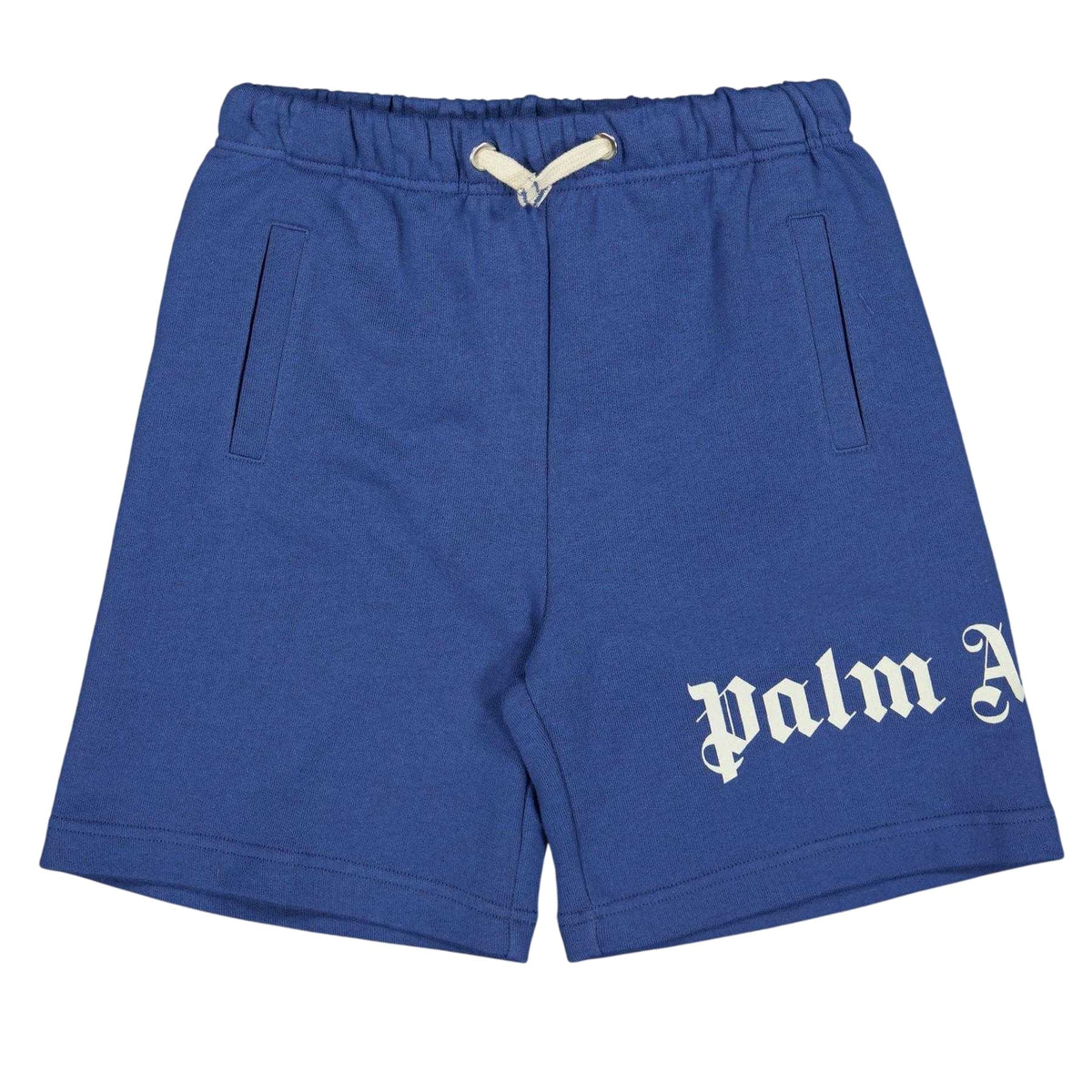 Blue - Front - Palm Angels Childrens-Kids Logo Shorts