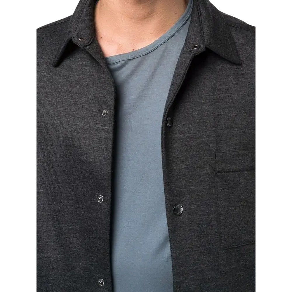 Grey - Lifestyle - Boss Mens C-Carper Melange Shirt Jacket