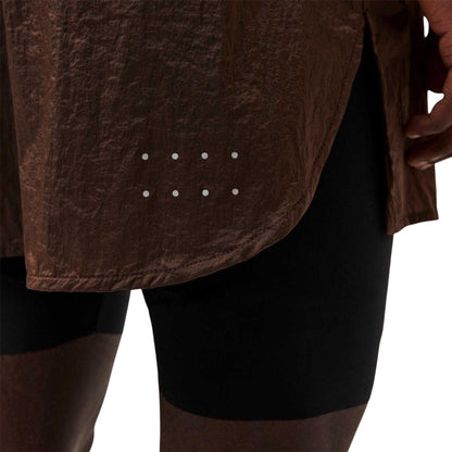 Hot Chocolate - Side - OverOver Mens Woven Track Shorts
