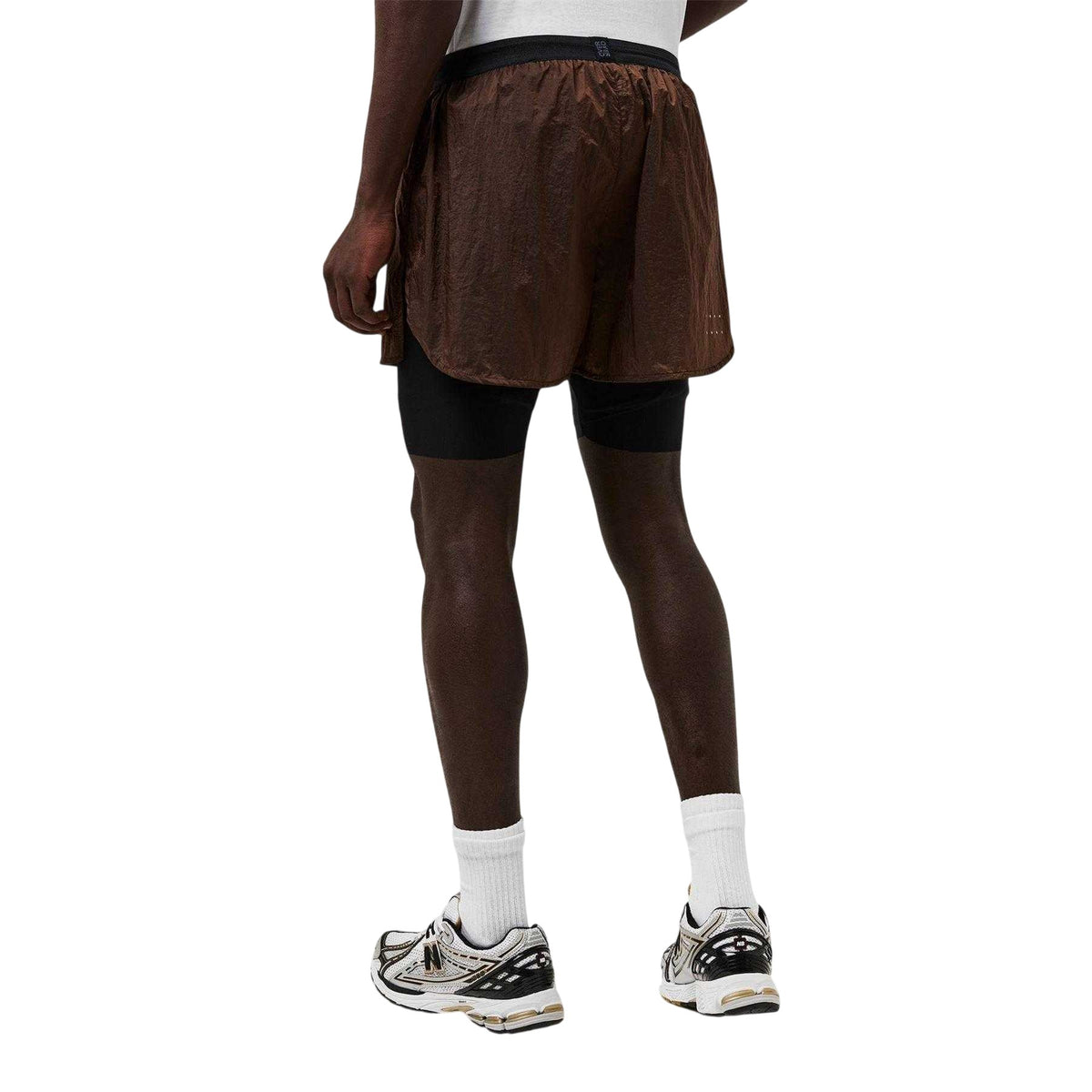 Hot Chocolate - Pack Shot - OverOver Mens Woven Track Shorts