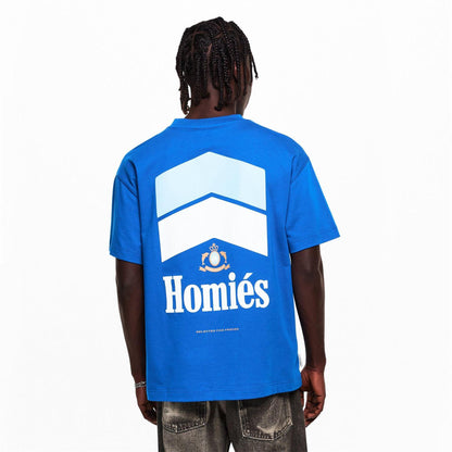 Cobalt Blue - Pack Shot - Homies Marbella Mens Racing T-Shirt