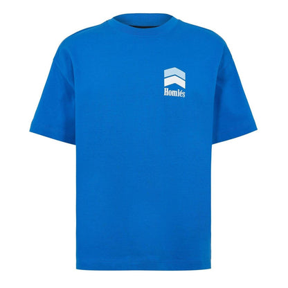 Cobalt Blue - Front - Homies Marbella Mens Racing T-Shirt
