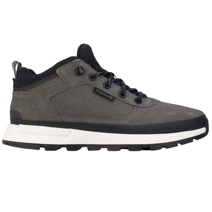 Grey - Lifestyle - Timberland Mens Field Trekker Leather Low Trainers