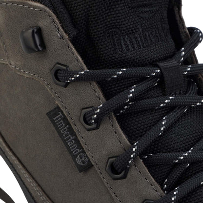Grey - Pack Shot - Timberland Mens Field Trekker Leather Low Trainers