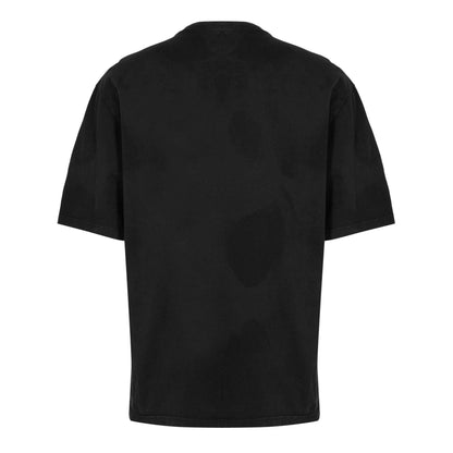 Black - Back - A-COLD-WALL Mens Chartered Asymmetric T-Shirt