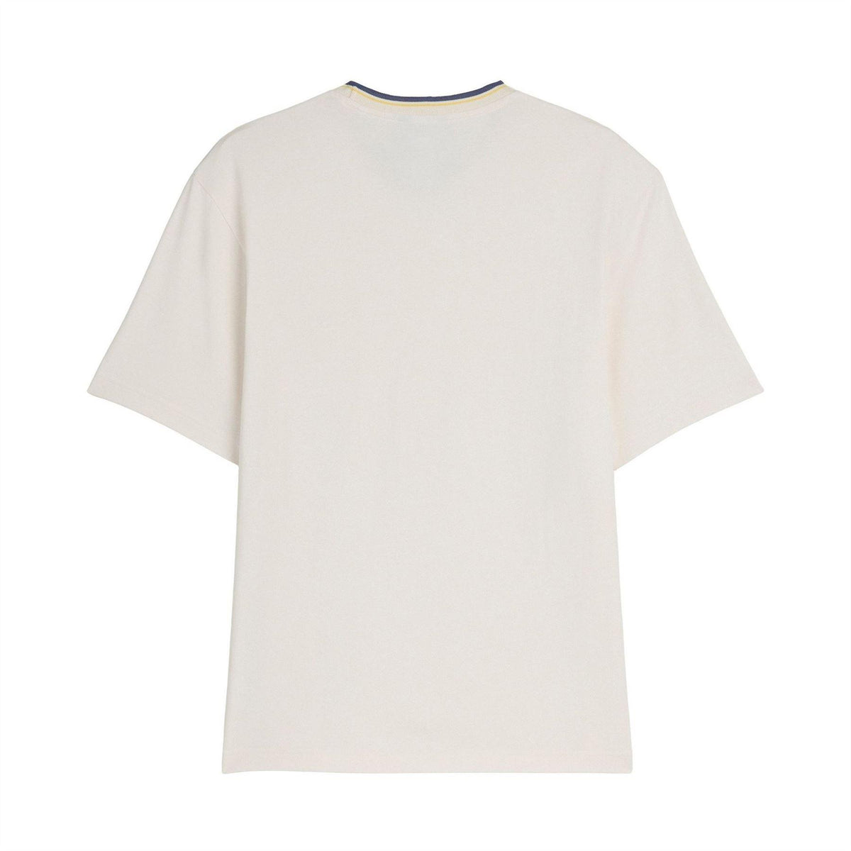 Chalk - Back - Y-3 Mens Wales Bonner Graphic Print T-Shirt