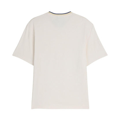 Chalk - Back - Y-3 Mens Wales Bonner Graphic Print T-Shirt