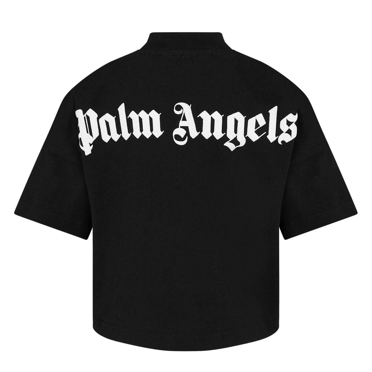 Black - Back - Palm Angels Childrens-Kids Classic Short-Sleeved T-Shirt