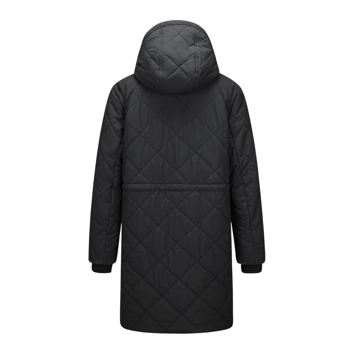 Black - Back - Gelert Womens-Ladies Detachable Hood Insulated Jacket